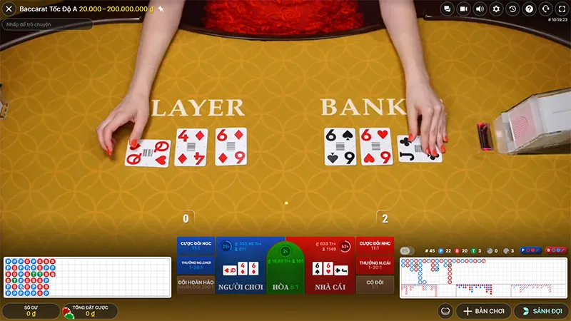 Trải nghiệm Baccarat tại VUA99 Casino