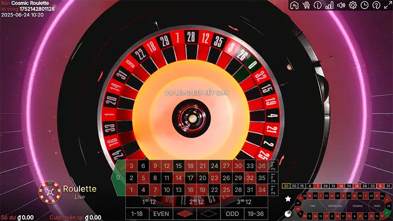 Roulette tại VUA99, vòng quay may mắn đang chờ đón