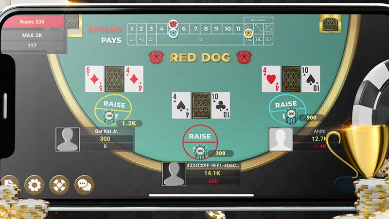 Chơi bài Red Dog VUA99 theo phiên để quản lý vốn và giữ kỷ luật