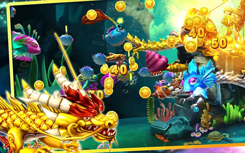 Boss rồng xuất hiện trong tựa game bắn cá VUA99