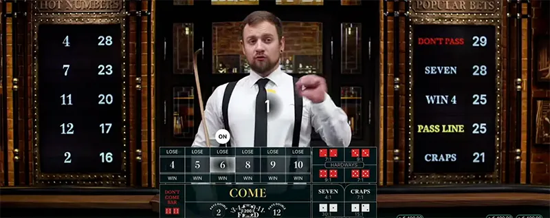 Áp dụng mẹo chơi Craps (đổ xúc xắc) đúng cách để kiểm soát ván chơi