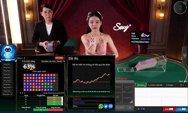 Hãy sử dụng Tool Baccarat VUA99 đạt hiệu quả cao